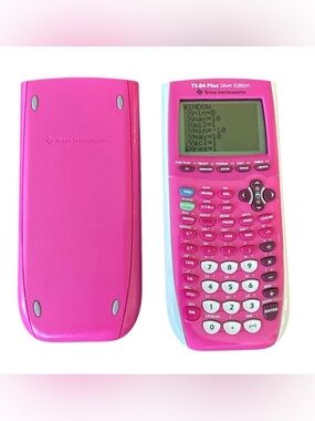 Texas Instruments TI 84 Plus Silver Edition Graphing Calculator